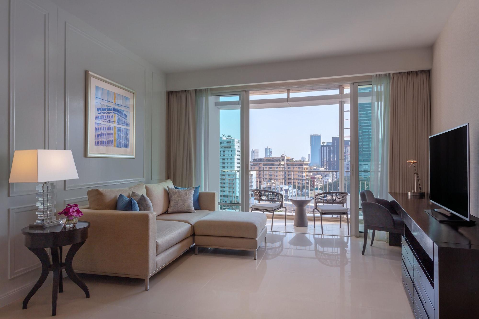 Dusit Suites Hotel Ratchadamri, Bangkok Kültér fotó Living room