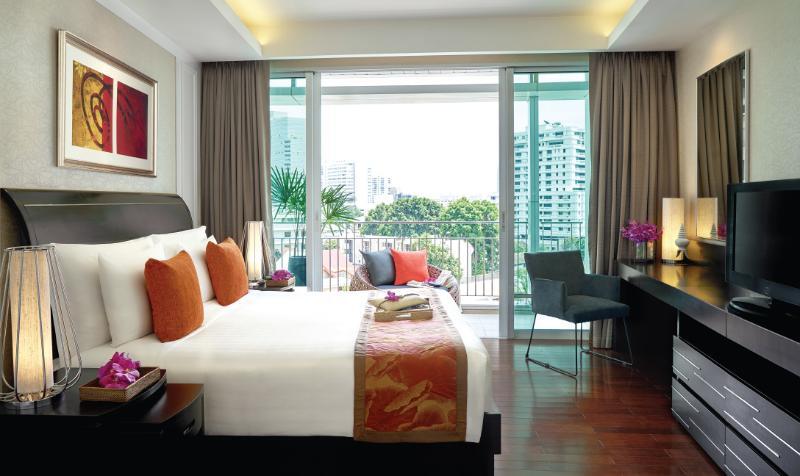 Dusit Suites Hotel Ratchadamri, Bangkok Kültér fotó Deluxe Room